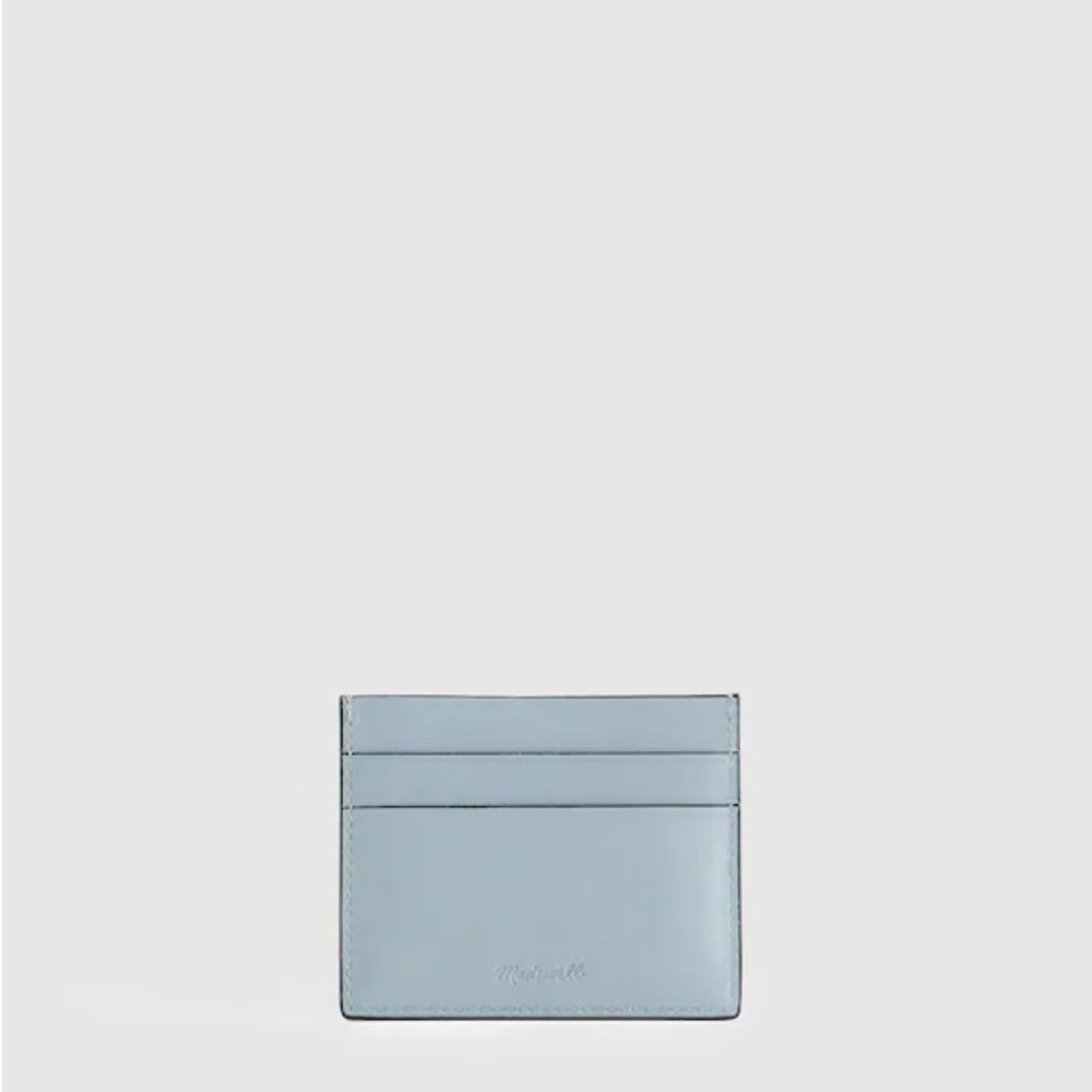 Madewell Light Blue Card Holder - Picture 8 of 12